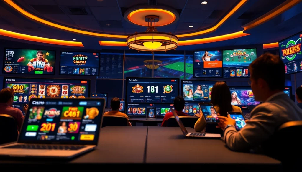 Exciting online gambling at luck8win.live showcasing modern casino games and a welcoming environment.